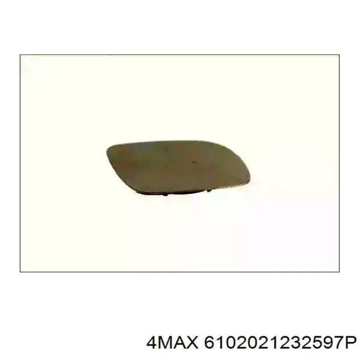 Elemento espelhado do espelho de retrovisão direito 4max 6102021232597P preço, a partir de 19,51 USD