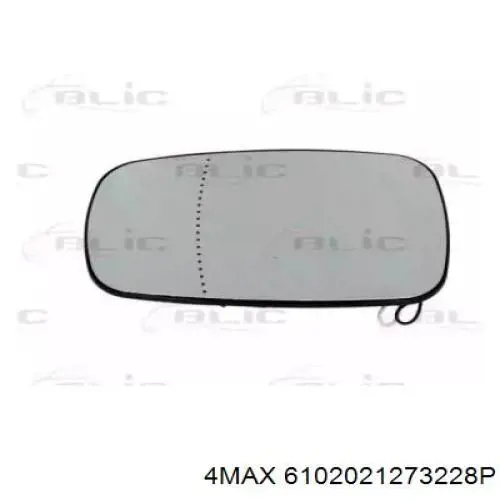 Elemento espelhado do espelho de retrovisão esquerdo 4max 6102021273228P preço, a partir de 17,74 USD