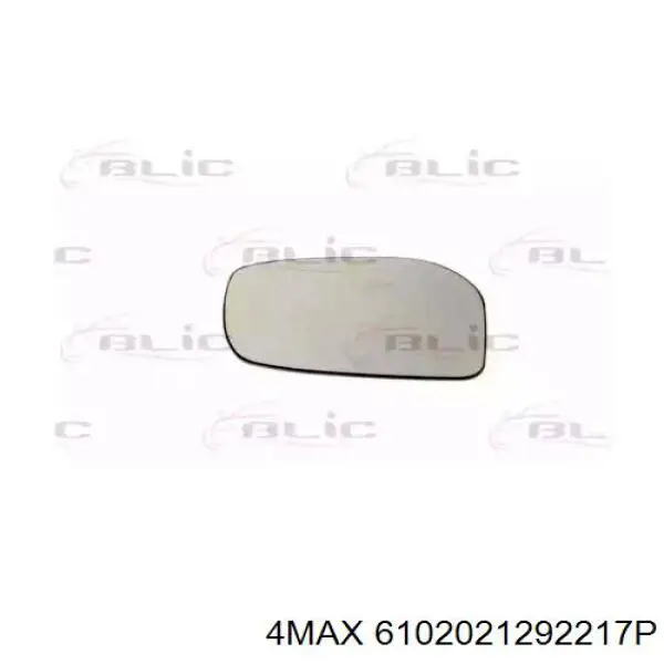 Compre 33600551 TYC Elemento espelhado do espelho de retrovisão direito