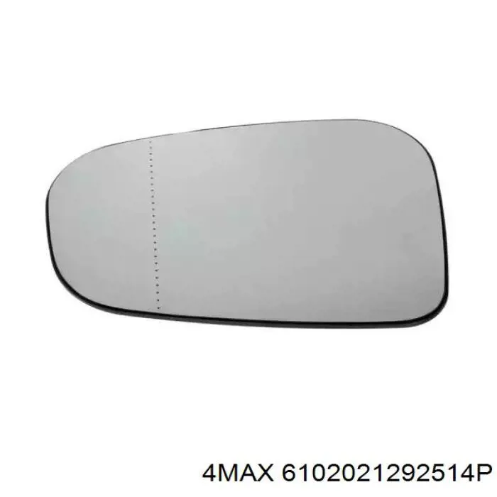 Elemento espelhado do espelho de retrovisão direito 4max 6102021292514P preço, a partir de 15,43 USD
