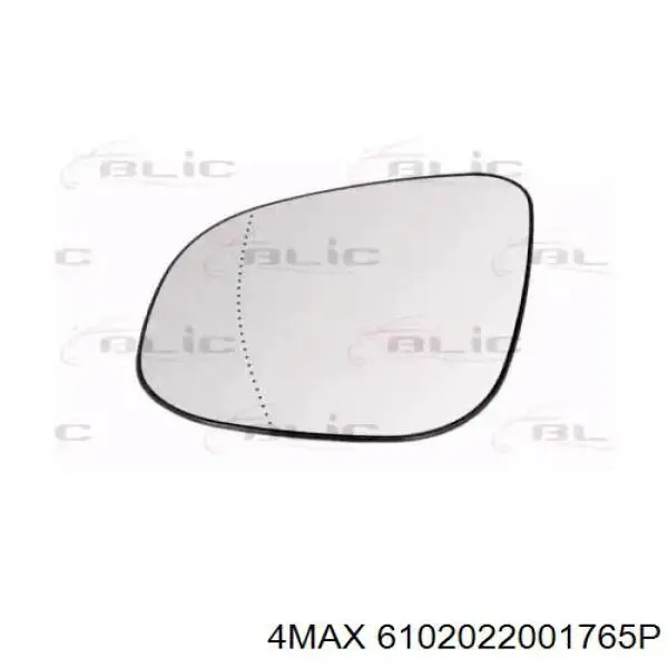 Elemento espelhado do espelho de retrovisão esquerdo Mercedes A4158110033 preço, a partir de 45,26 USD
