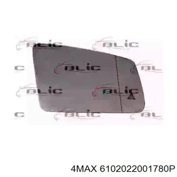 Compre A2468100621 Mercedes Elemento espelhado do espelho de retrovisão direito