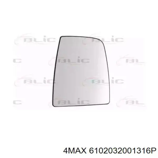 HMPBK3117K740BA Hmpx Elemento espelhado do espelho de retrovisão direito