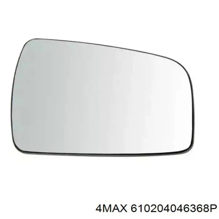 13302184 General Motors Elemento espelhado do espelho de retrovisão direito
