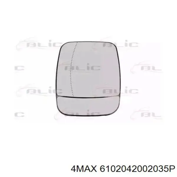 Elemento espelhado do espelho de retrovisão esquerdo Renault (RVI) 963666705R preço, a partir de 39,61 USD