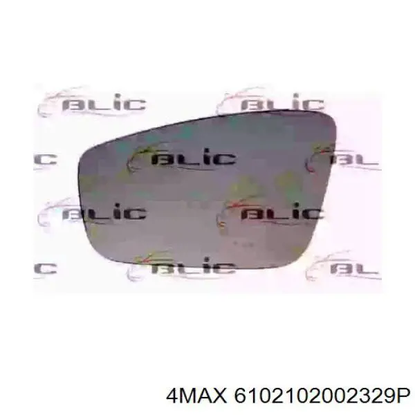 Elemento espelhado do espelho de retrovisão esquerdo 4max 6102102002329P preço, a partir de 19,24 USD