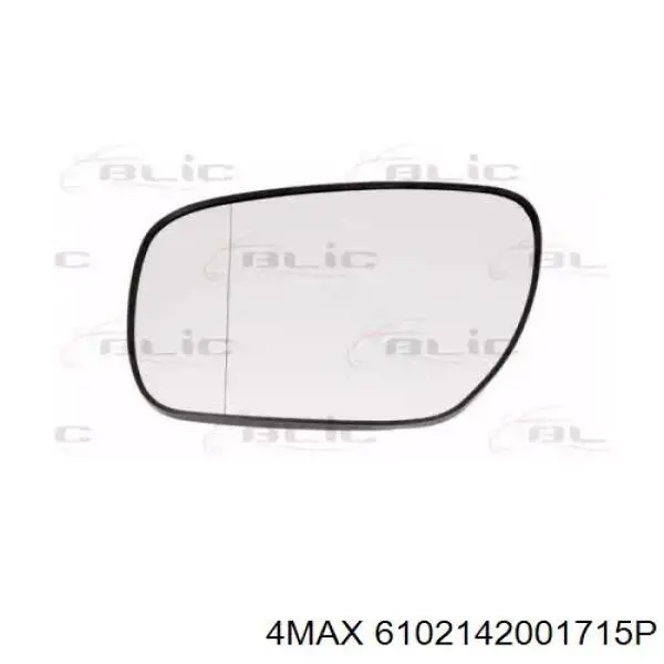 Compre CC65691G7 Mazda Elemento espelhado do espelho de retrovisão esquerdo