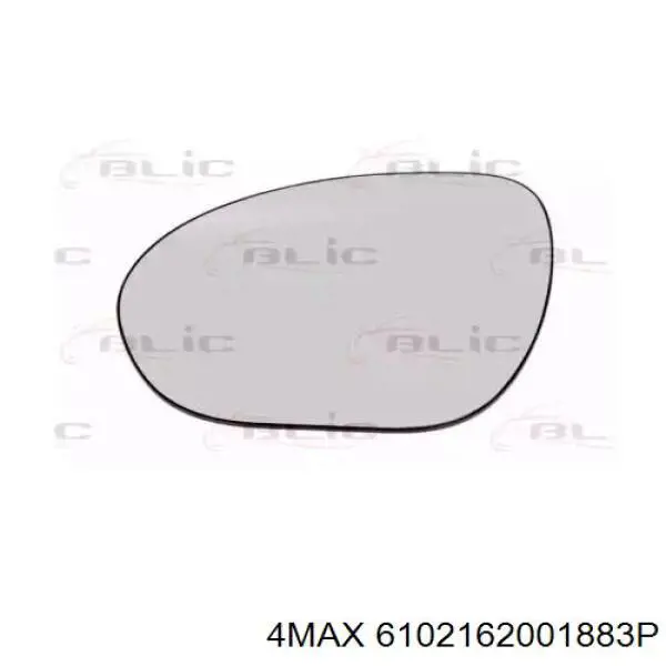 Elemento espelhado do espelho de retrovisão esquerdo FPS FP5025M11 preço, a partir de 17,37 USD