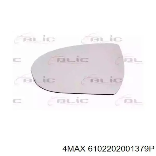 87611D7010 Hyundai/Kia Elemento espelhado do espelho de retrovisão esquerdo