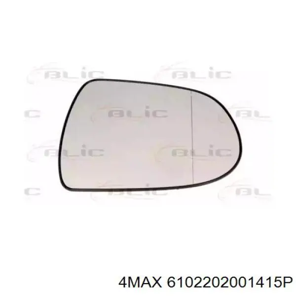 Compre 876113Z010 Hyundai/Kia Elemento espelhado do espelho de retrovisão esquerdo