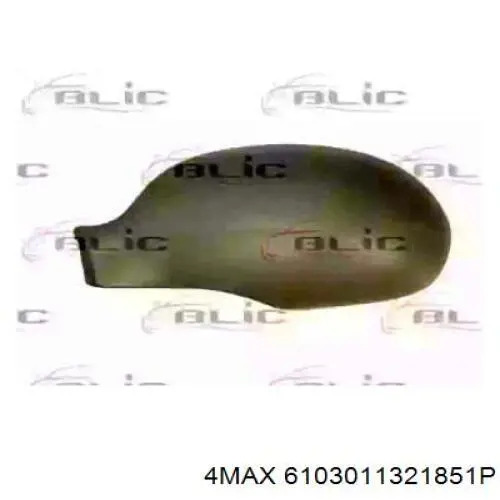 Compre 815255 Peugeot/Citroen Placa sobreposta (tampa) do espelho de retrovisão esquerdo