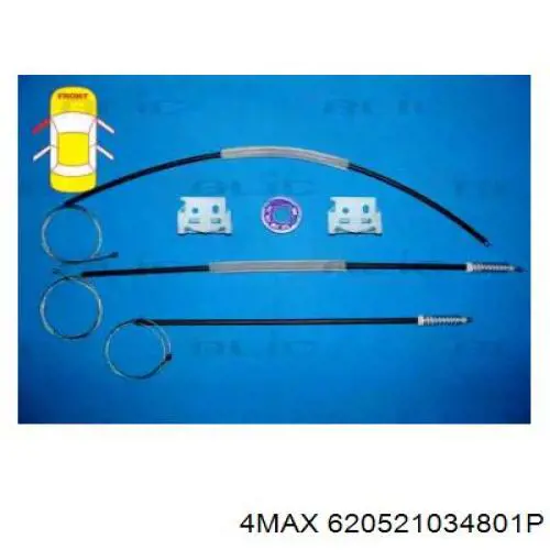 Mecanismo de acionamento de vidro da porta dianteira esquerda Magneti Marelli 350103170460 preço, a partir de 94,76 USD