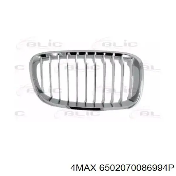 Grelha do radiador direita BMW 51137262120 preço, a partir de 50,07 USD