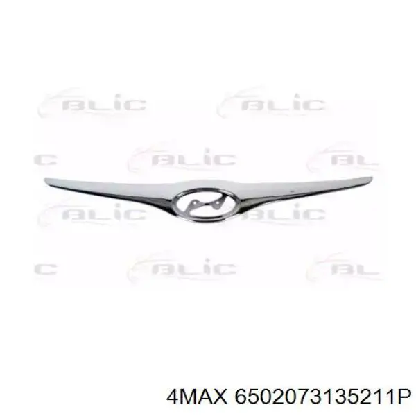 863522R500 Hyundai/Kia Moldura de grelha do radiador