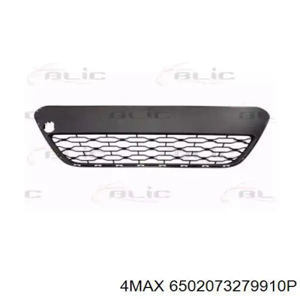 865611W200 Hyundai/Kia Grelha esquerda do pára-choque dianteiro