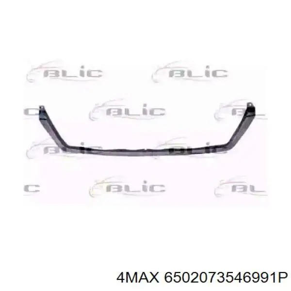 506406 Polcar Moldura de grelha do radiador inferior