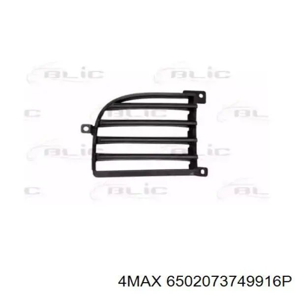 Compre MN133252 Mitsubishi Grelha direita do pára-choque dianteiro