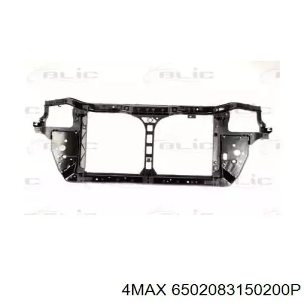 Suporte do radiador montado (painel de montagem de fixação das luzes) 400904 Polcar