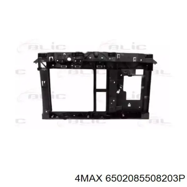9676534380 Peugeot/Citroen Suporte do radiador montado (painel de montagem de fixação das luzes)