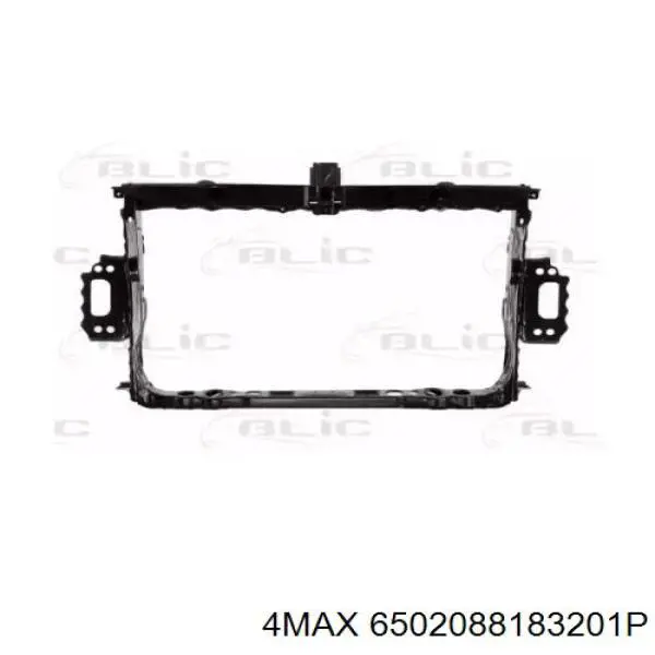 532010F912 Toyota Suporte do radiador montado (painel de montagem de fixação das luzes)