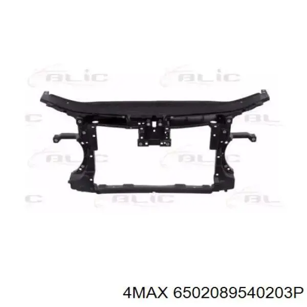 3C8805588H VAG Suporte do radiador montado (painel de montagem de fixação das luzes)
