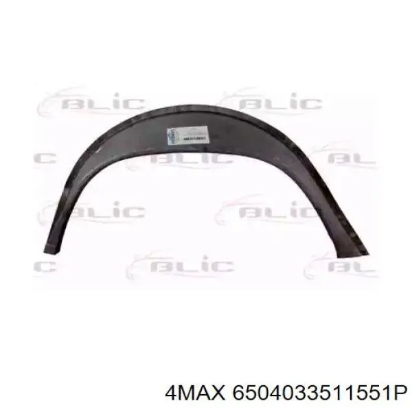 Compre A2016370976 Mercedes Arco do pára-lama traseiro esquerdo