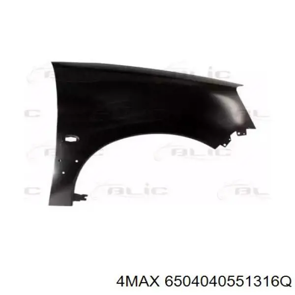 Pára-lama dianteiro direito Polcar 2351021 preço, a partir de 81,37 USD