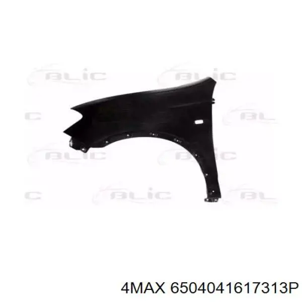 93167923 Opel Pára-lama dianteiro esquerdo