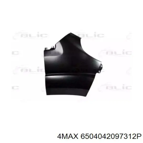 1610460980 Peugeot/Citroen Pára-lama dianteiro direito