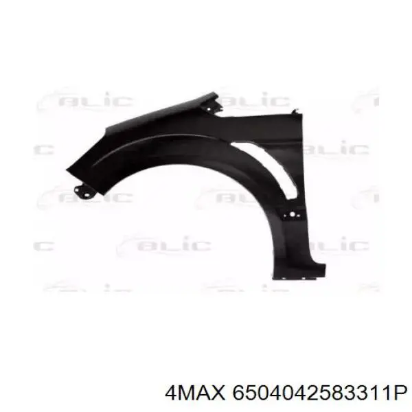 Pára-lama dianteiro esquerdo Polcar 328001 preço, a partir de 115,53 USD