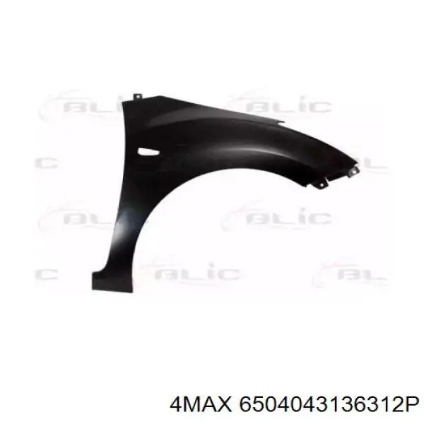 Pára-lama dianteiro direito Prasco HN0423013 preço, a partir de 81,56 USD