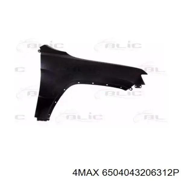 Compre 6504043206312P 4max Pára-lama dianteiro direito