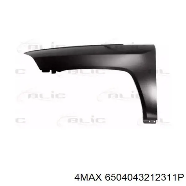 Pára-lama dianteiro esquerdo para Jeep Compass  MK49