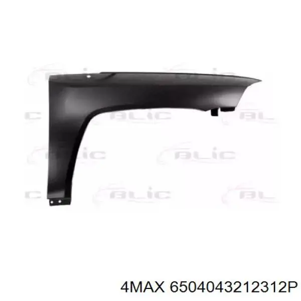 Pára-lama dianteiro direito para Jeep Compass  MK49