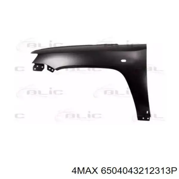 68079671AA Chrysler Pára-lama dianteiro esquerdo