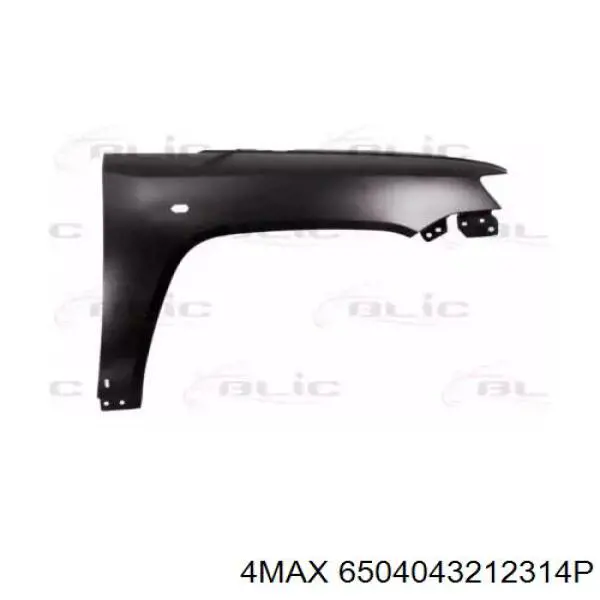 68079670AA Chrysler Pára-lama dianteiro direito