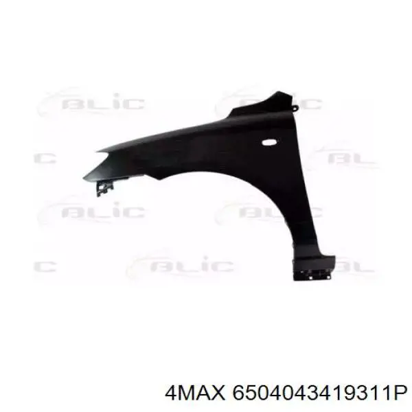 Compre D38752211E Mazda Pára-lama dianteiro esquerdo