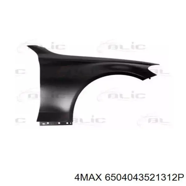 A205880021864 Mercedes Pára-lama dianteiro direito
