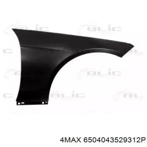 2128801218 Mercedes Pára-lama dianteiro direito
