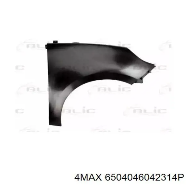 Pára-lama dianteiro direito VAN Wezel 4380658 preço, a partir de 83,37 USD