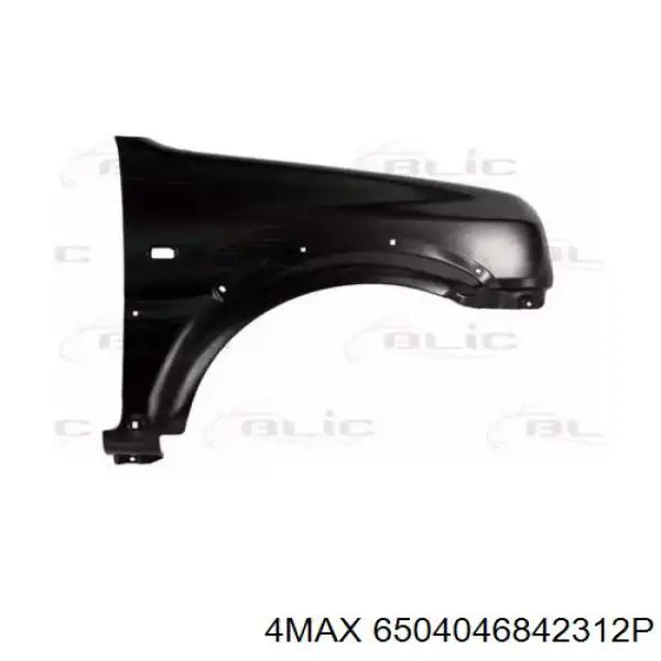 Pára-lama dianteiro direito 4max 6504046842312P preço, a partir de 248,05 USD