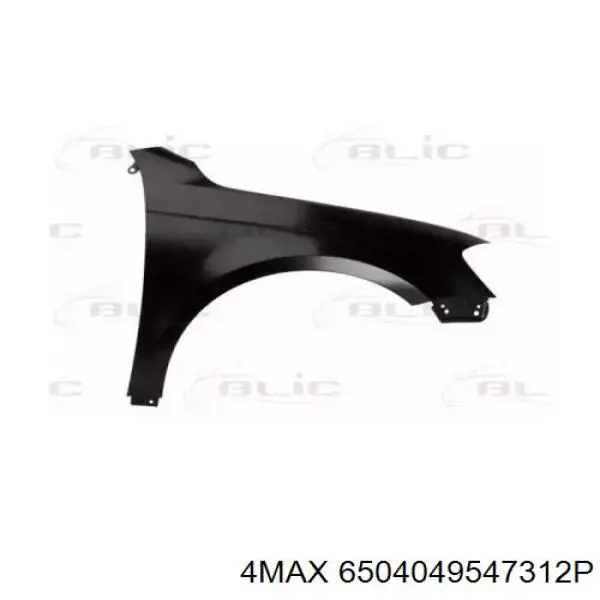 Pára-lama dianteiro direito VAG 3AA821022 preço, a partir de 91,99 USD