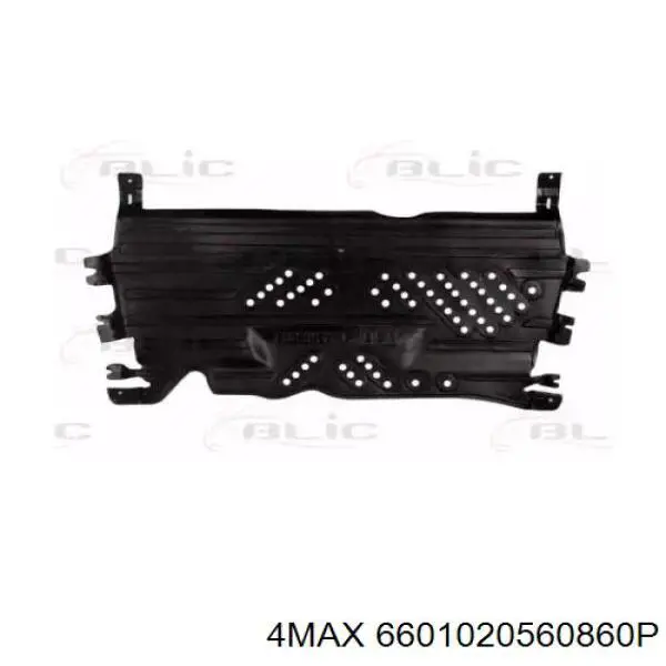 Proteção de motor, de panela (da seção de motor) Citroen C-Elysee  