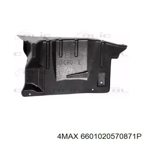 6601020570871P 4max Proteção de motor esquerdo