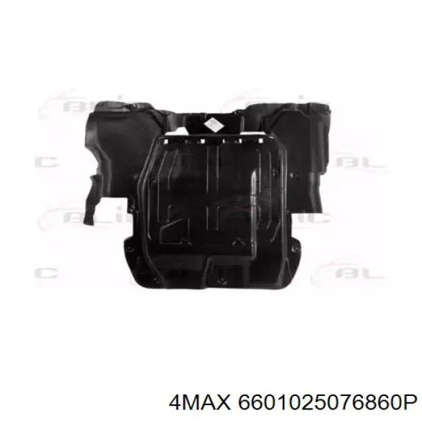 Proteção de motor, de panela (da seção de motor) para Opel Vectra A 86, 87