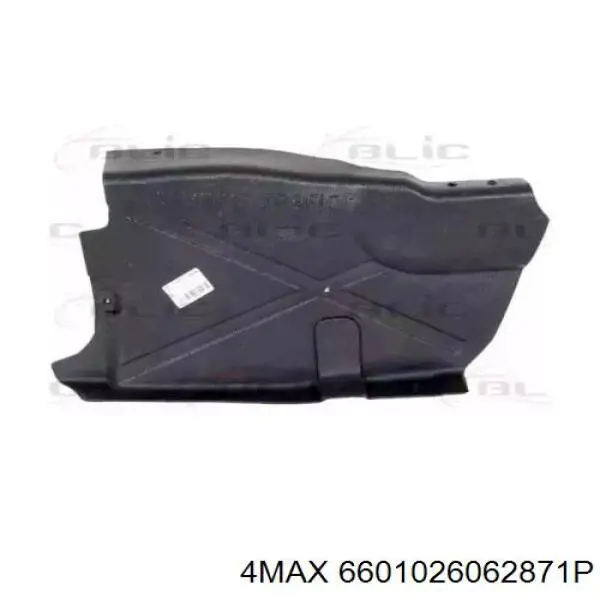 8200505046 Renault (RVI) Proteção de motor esquerdo
