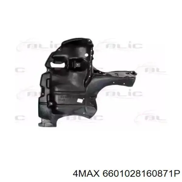 5144205040 Toyota Proteção de motor esquerdo