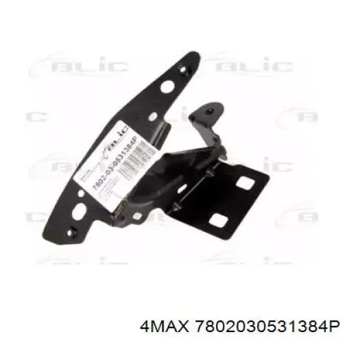 7841Z8 Peugeot/Citroen Consola dianteira de fixação do pára-lama dianteiro direito