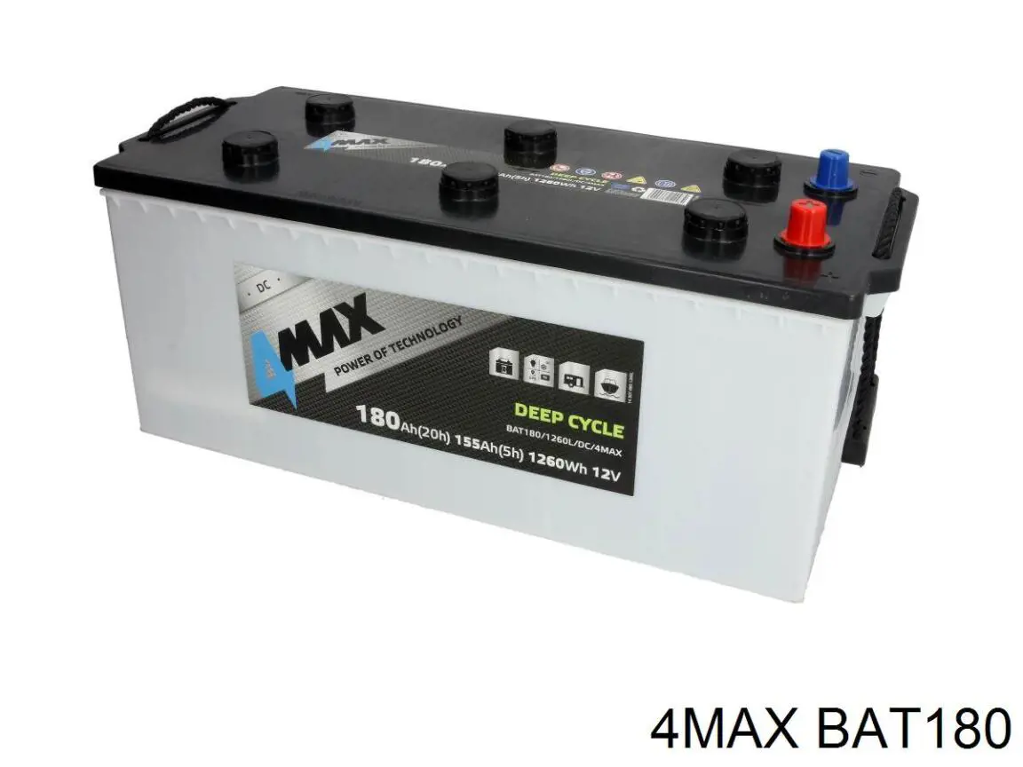 Bateria recarregável (PILHA) BAT180950LSHD4MAX 4max