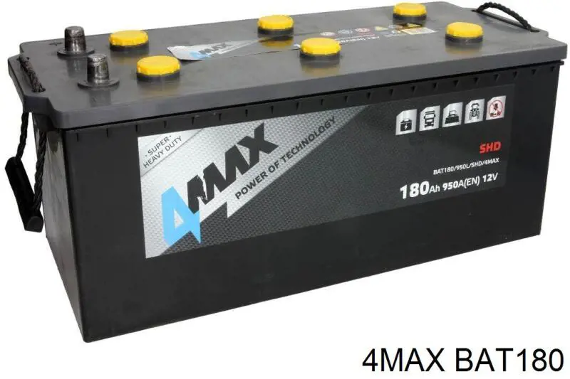 Bateria recarregável (PILHA) 4max BAT180950LSHD4MAX preço, a partir de 284,34 USD